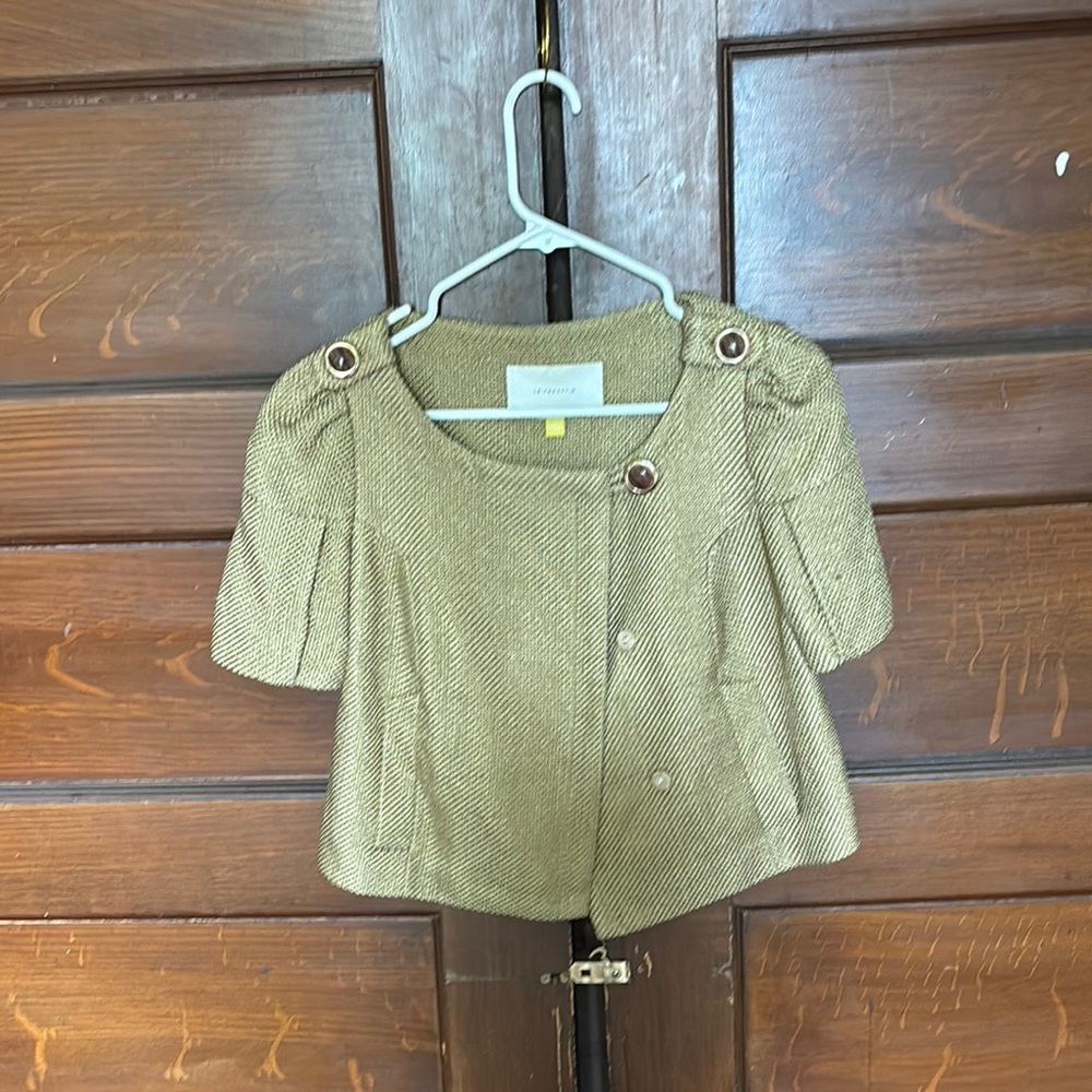 Leifsdottir Gold Blazer